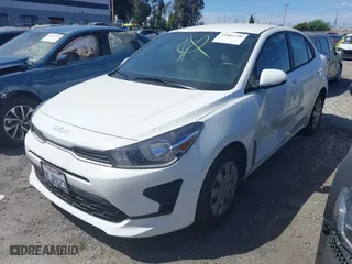 2023 Kia Rio S with VIN 3KPA24AD4PE573279, listed as a IAAI auction lot 41885298 with 11,561 mi miles. Bid and sale history available at carsss.com. Image 23.