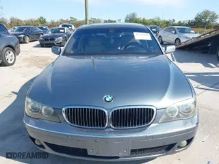 2008 BMW 7 Series 750Li with VIN WBAHN83518DT78548, listed as a IAAI auction lot 41332498 with 120,269 mi miles. Bid and sale history available at carsss.com. Image 6.
