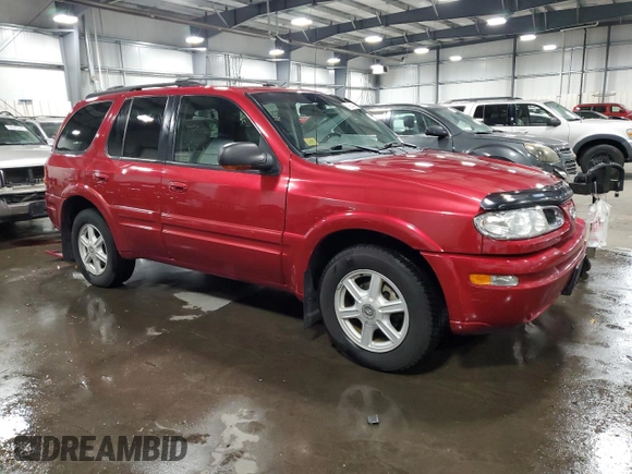2003 Oldsmobile Bravada z VIN 1GHDT13S132216227, wystawiony jako Copart lot #84266484 z przebiegiem 156 431 mil mil oraz Szkody całkowita. Historia ofert i sprzedaży dostępna na DreamBid. Obrazek 4.