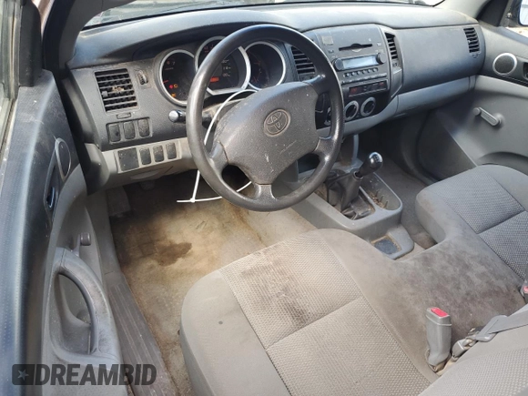 2008 Toyota Tacoma with VIN 5TENX22N98Z478256, listed as a Copart auction lot 56172895 with 255,108 mi miles and Clean title. Bid and sale history available at DreamBid. Image 8.