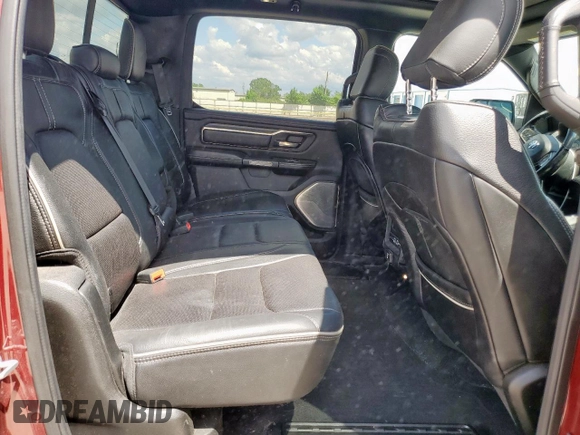 2019 Ram 1500 Limited z VIN 1C6SRFHT7KN700112, wystawiony jako Copart lot #56429005 z przebiegiem 93 433 mil mil oraz Szkoda całkowita • Salvage title. Historia ofert i sprzedaży dostępna na DreamBid. Obrazek 10.
