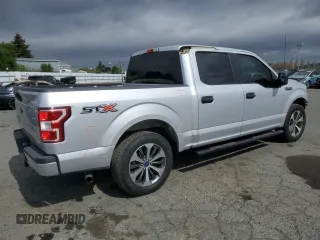 2019 Ford F-150 XL with VIN 1FTEW1CP3KKE38442, listed as a Copart auction lot 50434425 with 83,099 mi miles and Salvage title. Bid and sale history available at DreamBid. Image 3.