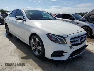 2018 Mercedes-Benz E-Class E 300 with VIN WDDZF4JB2JA314943, listed as a Copart auction lot 49021343 with Not Provided miles. Bid and sale history available at carsss.com. Image 4.