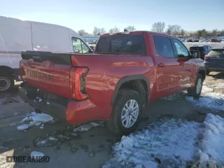 2025 Toyota Tundra 4WD SR with VIN 5TFLA5DBXSX238970, listed as a Copart auction lot 86693644 with 380 mi miles and Salvage Title. Bid and sale history available at carsss.com. Image 3.