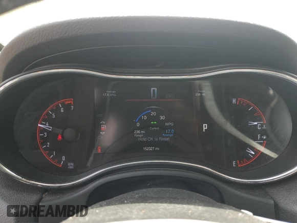 2015 Dodge Durango Limited with VIN 1C4RDJDG3FC715581, listed as a Copart auction lot 53527135 with 152,327 mi miles and Salvage Title. Bid and sale history available at carsss.com. Image 9.