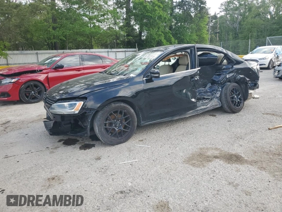 2013 Volkswagen Jetta Sedan SE w/Convenience/Sunroof with VIN 3VWDX7AJXDM436173, listed as a Copart auction lot 51702315 with 145,963 mi miles and Salvage Title. Bid and sale history available at carsss.com. Image 1.