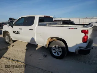 2021 Chevrolet Silverado 1500 Work Truck with VIN 1GCRYAEHXMZ108521, listed as a Copart auction lot 87302644 with 108,740 mi miles and Salvage Title. Bid and sale history available at carsss.com. Image 2.