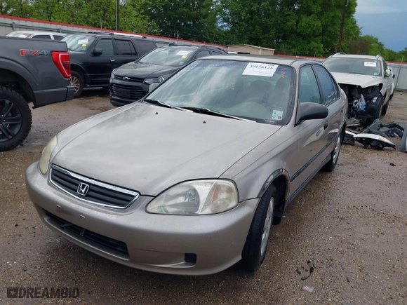 2000 Honda Civic DX with VIN 1HGEJ6620YL001675, listed as a IAAI auction lot 39908648 with 223,579 mi miles. Bid and sale history available at carsss.com. Image 6.