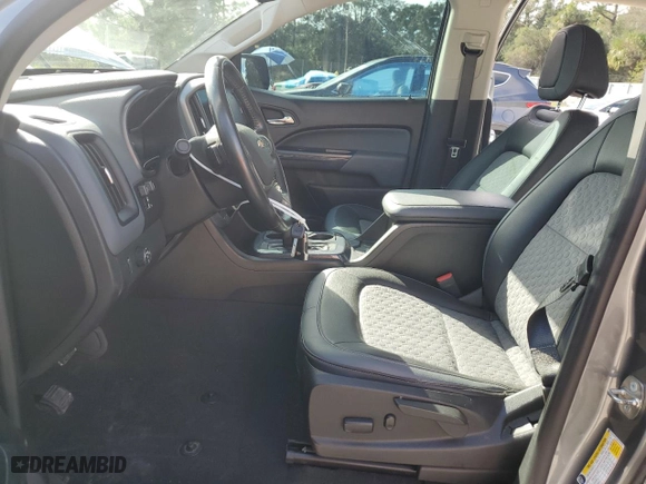 2019 Chevrolet Colorado 2WD Z71 with VIN 1GCGSDE10K1276693, listed as a Copart auction lot 76847784 with 80,872 mi miles and Salvage Title. Bid and sale history available at carsss.com. Image 7.