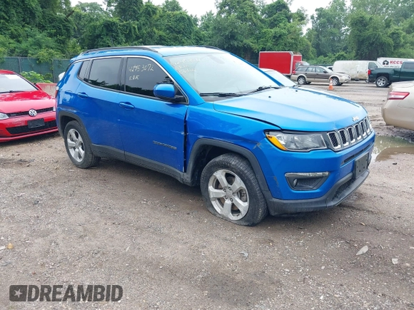 2020 Jeep Compass Latitude с VIN 3C4NJDBB6LT241125, выставлен на аукционе IAAI как лот 42453072 с пробегом 40 366 миль миль и . История ставок и продаж доступна на DreamBid. Изображение 1.