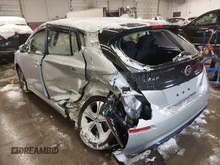 2022 Nissan LEAF SV Plus with VIN 1N4BZ1CV3NC552390, listed as a IAAI auction lot 41600705 with 28,931 mi miles and . Bid and sale history available at DreamBid. Image 3.