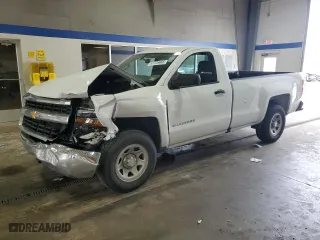 2018 Chevrolet Silverado 1500 Work Truck with VIN 1GCNCNEC0JZ907115, listed as a Copart auction lot 51739465 with 105,240 mi miles and Salvage Title. Bid and sale history available at carsss.com. Image 1.