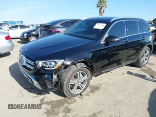 2022 Mercedes-Benz GLC 300 with VIN W1N0G8DB2NV399762, listed as a IAAI auction lot 42311304 with 20,421 mi miles and . Bid and sale history available at DreamBid. Image 2.