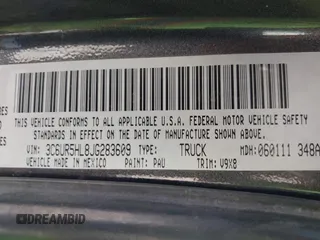 2018 Ram 2500 Tradesman z VIN 3C6UR5HL8JG283609, wystawiony jako IAAI lot #42491762 z przebiegiem 139 492 mil mil oraz . Historia ofert i sprzedaży dostępna na DreamBid. Obrazek 9.