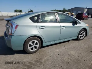 2012 Toyota Prius One with VIN JTDKN3DU3C1538215, listed as a Copart auction lot 51910425 with 81,409 mi miles and Salvage Title. Bid and sale history available at carsss.com. Image 3.