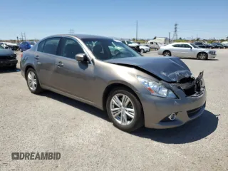 2011 Infiniti G37 Journey with VIN JN1CV6AP3BM505641, listed as a Copart auction lot 53047615 with 102,730 mi miles and Salvage Title. Bid and sale history available at DreamBid. Image 4.