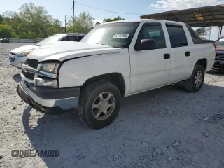 2004 Chevrolet Avalanche Z66 with VIN 3GNEC12T44G107894, listed as a Copart auction lot 53450985 with 175,429 mi miles and Salvage title. Bid and sale history available at DreamBid. Image 1.
