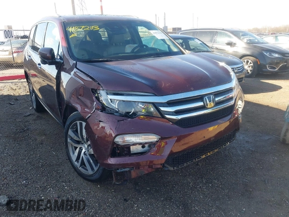 2016 Honda Pilot Touring with VIN 5FNYF6H90GB126572, listed as a IAAI auction lot 41872113 with 94,318 mi miles. Bid and sale history available at carsss.com. Image 6.