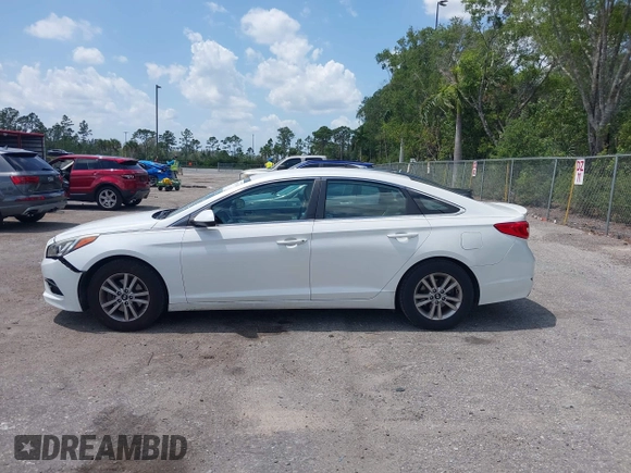2017 Hyundai Sonata 2.4L with VIN 5NPE24AF2HH544508, listed as a IAAI auction lot 41962118 with 35,606 mi miles and . Bid and sale history available at carsss.com. Image 14.