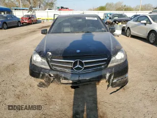 2014 Mercedes-Benz C 250 Sport with VIN WDDGF4HB5ER311927, listed as a Copart auction lot 52055205 with 89,952 mi miles and Salvage title. Bid and sale history available at DreamBid. Image 5.