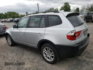 2004 BMW X3 2.5i with VIN WBXPA73464WB23488, listed as a Copart auction lot 54877915 with 136,927 mi miles and Clean Title. Bid and sale history available at DreamBid. Image 2.