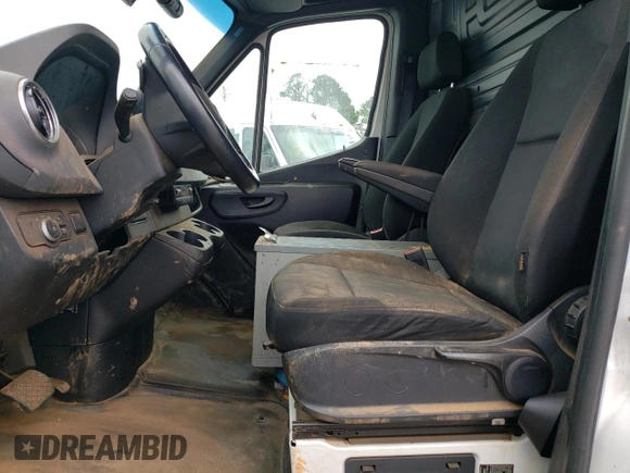 2021 Mercedes-Benz Sprinter Cargo with VIN W1Y4ECHY1MT067009, listed as a Copart auction lot 63750704 with 78,029 mi miles and Salvage Title. Bid and sale history available at carsss.com. Image 7.
