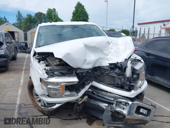 2019 Ford F-150 XL with VIN 1FTEW1E53KFD17091, listed as a IAAI auction lot 42320554 with 166,961 mi miles and . Bid and sale history available at DreamBid. Image 12.