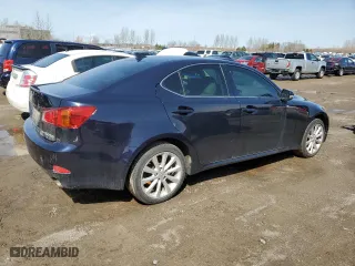 2010 Lexus IS 250 with VIN JTHCF5C21A5040399, listed as a Copart auction lot 51078295 with 225,120 mi miles and Clean Title. Bid and sale history available at carsss.com. Image 3.