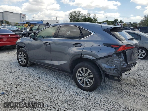2021 Lexus NX with VIN JTJDARBZXM2184756, listed as a Copart auction lot 52688045 with 50,558 mi miles and Salvage Title. Bid and sale history available at carsss.com. Image 2.