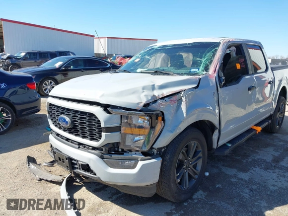 2023 Ford F-150 XL with VIN 1FTEW1C56PKE37212, listed as a IAAI auction lot 41752527 with 1 mi miles. Bid and sale history available at carsss.com. Image 17.