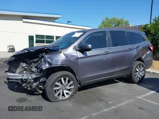 2021 Honda Pilot EX with VIN 5FNYF5H35MB036402, listed as a IAAI auction lot 42280114 with Not provided miles and . Bid and sale history available at DreamBid. Image 14.