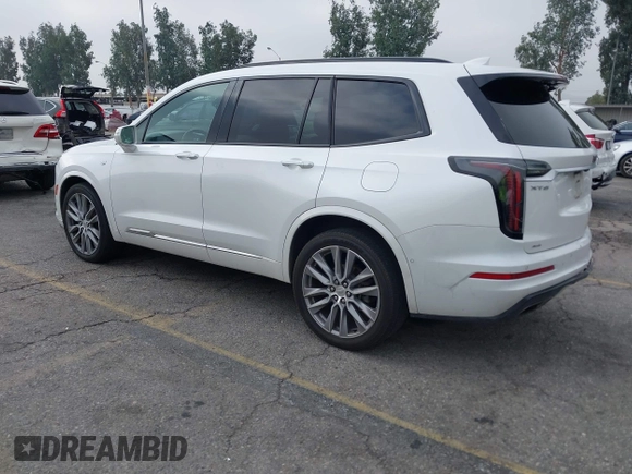 2020 Cadillac XT6 AWD Sport with VIN 1GYKPGRS3LZ109757, listed as a IAAI auction lot 42591551 with 147,241 mi miles and . Bid and sale history available at DreamBid. Image 3.