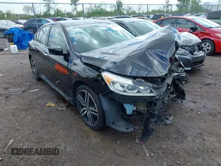 2016 Honda Accord Sport z VIN 1HGCR2F53GA157836, wystawiony jako IAAI lot #42199600 z przebiegiem 147 864 mil mil oraz . Historia ofert i sprzedaży dostępna na DreamBid. Obrazek 1.