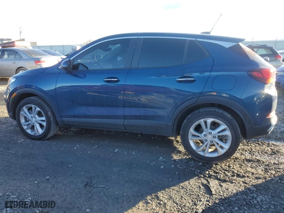 2020 Buick Encore GX Preferred with VIN KL4MMCSL7LB110674, listed as a Copart auction lot 87683585 with 45,220 mi miles and Salvage Title. Bid and sale history available at carsss.com. Image 2.