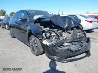 2017 Nissan Sentra SV with VIN 3N1AB7AP7HY387010, listed as a IAAI auction lot 41706175 with 90,757 mi miles. Bid and sale history available at carsss.com. Image 1.