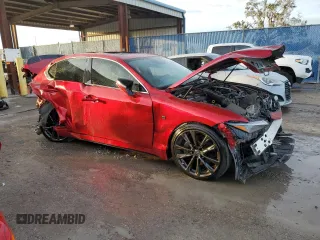 2023 Lexus IS with VIN JTHBZ1B29P5068344, listed as a Copart auction lot 80040544 with 9,103 mi miles and Non Repairable. Bid and sale history available at carsss.com. Image 4.