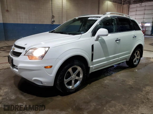 2012 Chevrolet Captiva Sport LTZ with VIN 3GNFL4E53CS600917, listed as a Copart auction lot 53021465 with 135,579 mi miles and Clean Title. Bid and sale history available at carsss.com. Image 1.