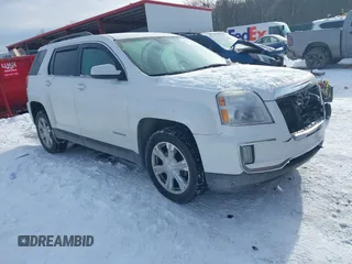2017 GMC Terrain SLE z VIN 2GKFLTE39H6130484, wystawiony jako IAAI lot #41356277 z przebiegiem 60 438 mil mil oraz . Historia ofert i sprzedaży dostępna na DreamBid. Obrazek 1.