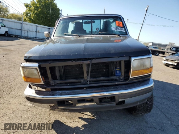 1996 Ford F-150 with VIN 1FTEF14N8TLB78600, listed as a Copart auction lot 74796314 with Not provided miles and Salvage title. Bid and sale history available at DreamBid. Image 5.