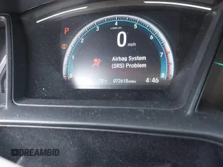 2019 Honda Civic Sedan LX with VIN 2HGFC2F62KH505921, listed as a IAAI auction lot 41982303 with 72,618 mi miles. Bid and sale history available at carsss.com. Image 7.