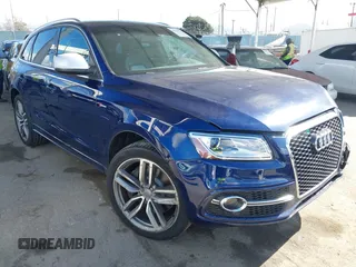 2014 Audi SQ5 Premium Plus with VIN WA1CGAFP7EA070688, listed as a IAAI auction lot 42229193 with 109,684 mi miles and . Bid and sale history available at DreamBid. Image 1.