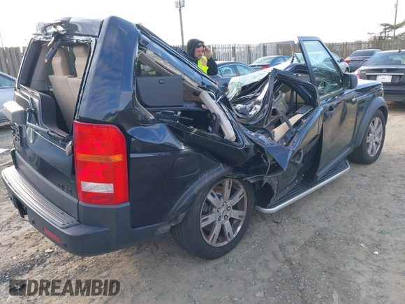 2008 Land Rover LR3 SE with VIN SALAE254X8A466692, listed as a IAAI auction lot 41609974 with 136,750 mi miles and . Bid and sale history available at DreamBid. Image 4.