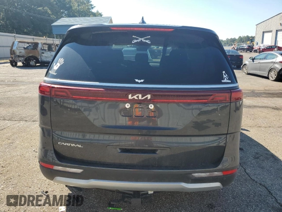 2024 Kia Carnival EX with VIN KNDNC5H39R6440916, listed as a Copart auction lot 74666894 with 6,948 mi miles and Salvage Title. Bid and sale history available at carsss.com. Image 6.