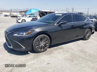 2024 Lexus ES 300h with VIN 58ADA1C19RU041472, listed as a Copart auction lot 47587645 with 12,391 mi miles and Salvage title. Bid and sale history available at DreamBid. Image 1.