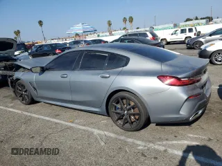 2023 BMW 8 Series M850i z VIN WBAGV8C0XPCK42813, wystawiony jako Copart lot #41823805 z przebiegiem Nie podano mil oraz Szkoda całkowita • Salvage title. Historia ofert i sprzedaży dostępna na DreamBid. Obrazek 2.