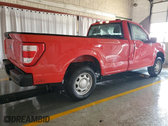 2021 Ford F-150 XL with VIN 1FTMF1CB6MKE94085, listed as a Copart auction lot 63797075 with 216,602 mi miles and Clean title. Bid and sale history available at DreamBid. Image 3.