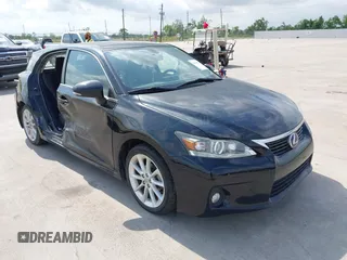 2011 Lexus CT 200h with VIN JTHKD5BH7B2004369, listed as a IAAI auction lot 42163533 with 84,718 mi miles and . Bid and sale history available at DreamBid. Image 1.