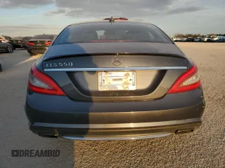 2014 Mercedes-Benz CLS-Class CLS 550 with VIN WDDLJ7DB3EA117836, listed as a Copart auction lot 77133604 with 98,489 mi miles and Salvage Title. Bid and sale history available at carsss.com. Image 6.