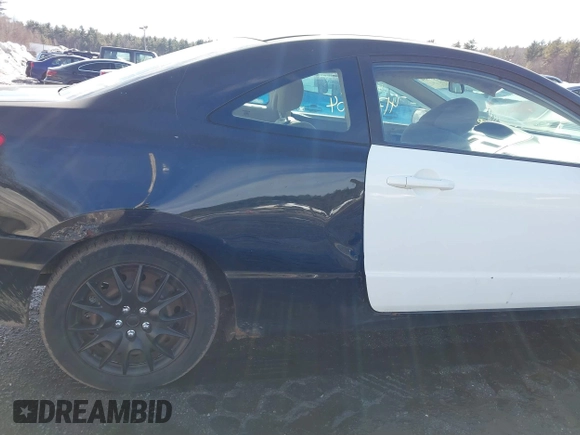 2006 Honda Civic Cpe LX with VIN 2HGFG11636H510234, listed as a IAAI auction lot 41757064 with 163,107 mi miles. Bid and sale history available at carsss.com. Image 6.