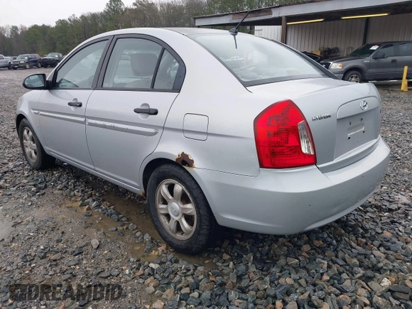 2006 Hyundai Accent GLS with VIN KMHCN46C46U035208, listed as a IAAI auction lot 41769016 with 141,065 mi miles. Bid and sale history available at carsss.com. Image 3.